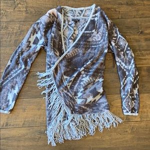 Lucky brand Aztec sweater